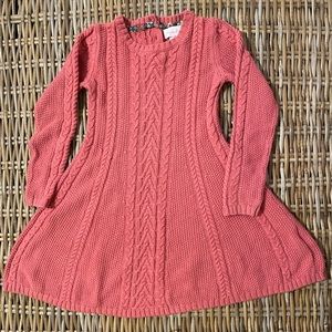 Tommy Bahama Girls Cable knit dress 4T